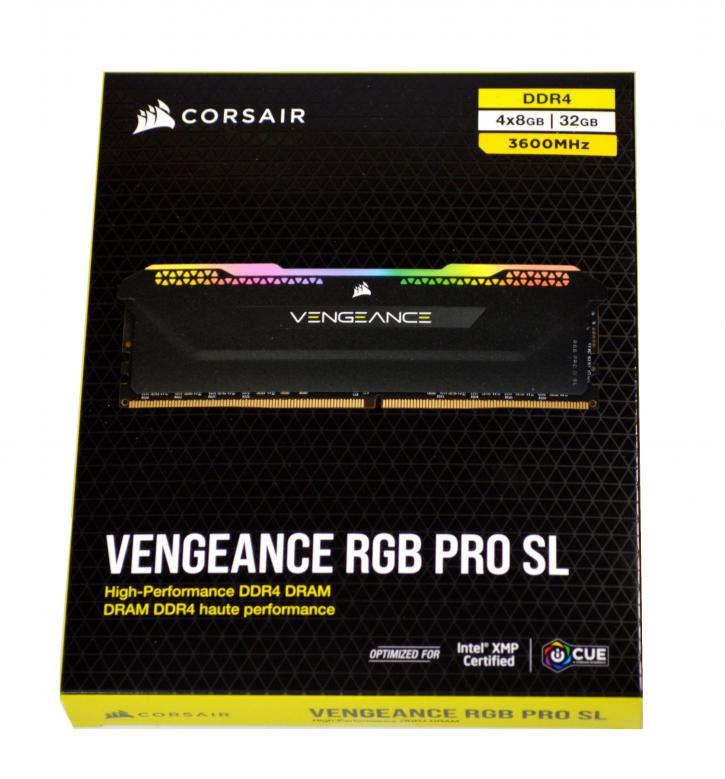 Corsair Vengeance RGB Pro SL 3600MHz 32GB Memory Review