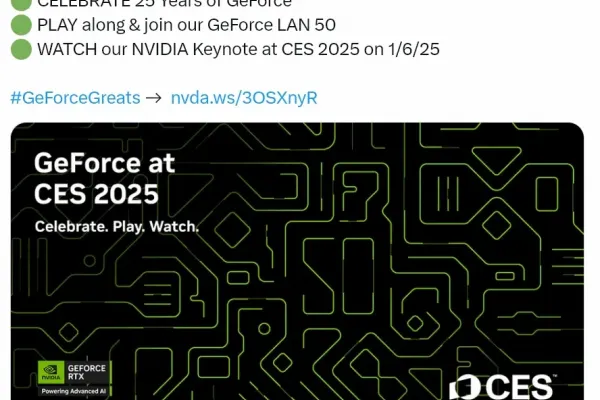 NVIDIA Warms up GeForce RTX 50 Series Introduction with Global GeForce LAN 50 Events